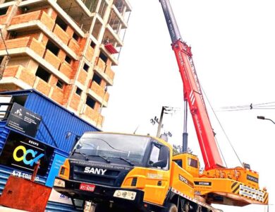 Guindastes Telescópicos, Articulados e Remoção de Máquinas